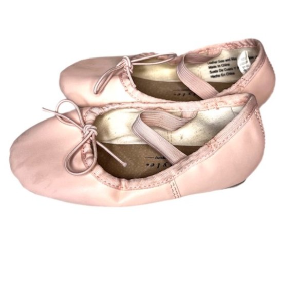 Freestlye Ballet Slippers Pink Size 10 - Picture 3 of 8